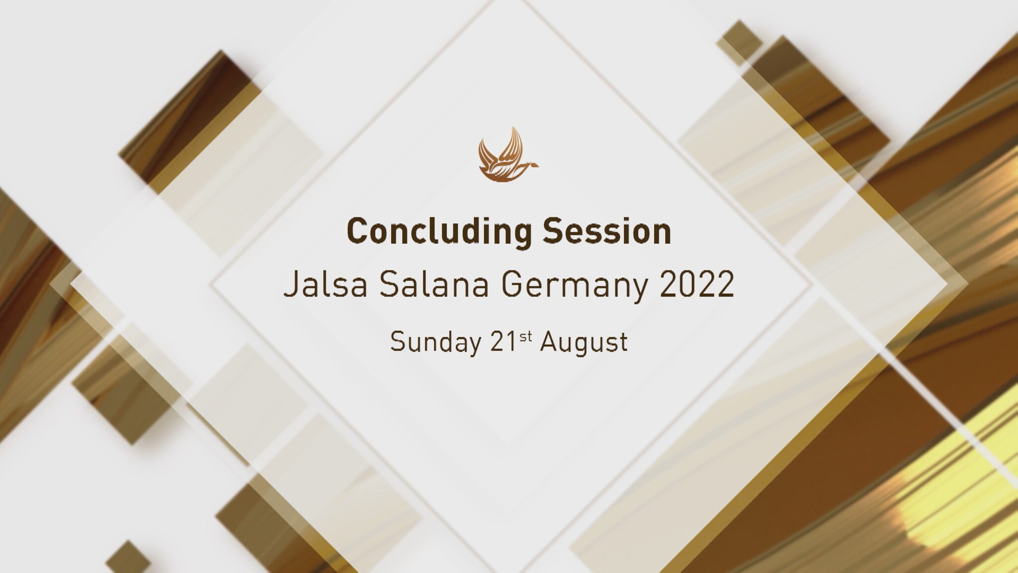 Jalsa Salana Germany Concluding address 2022