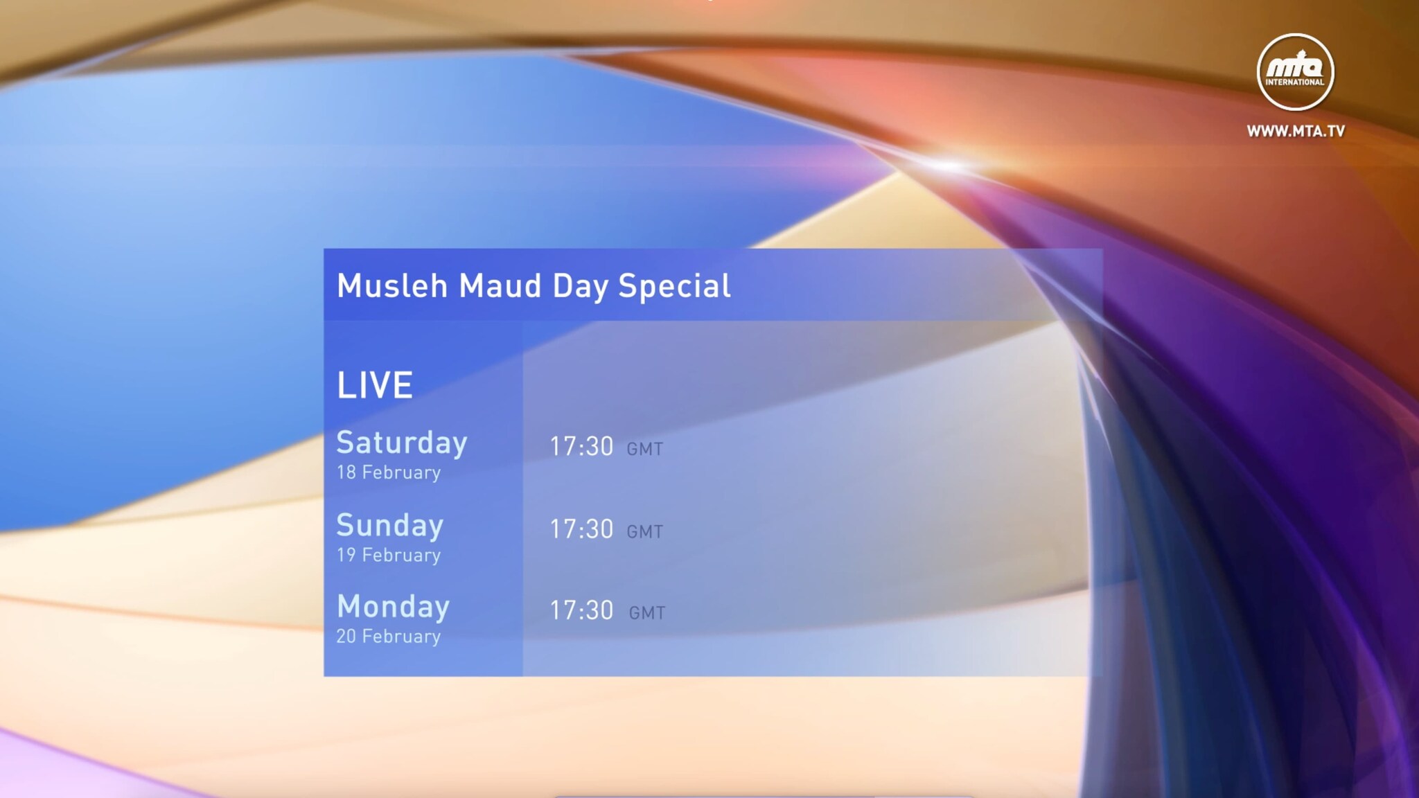PROMO - Musleh Maud Day Special