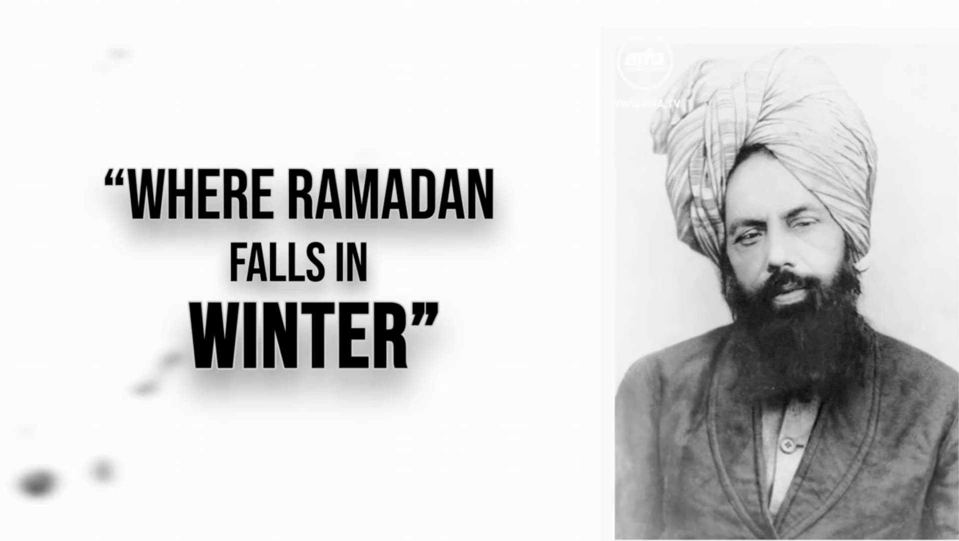 Fasting in Winter - The Promised Messiah's (as) routine during Ramadan