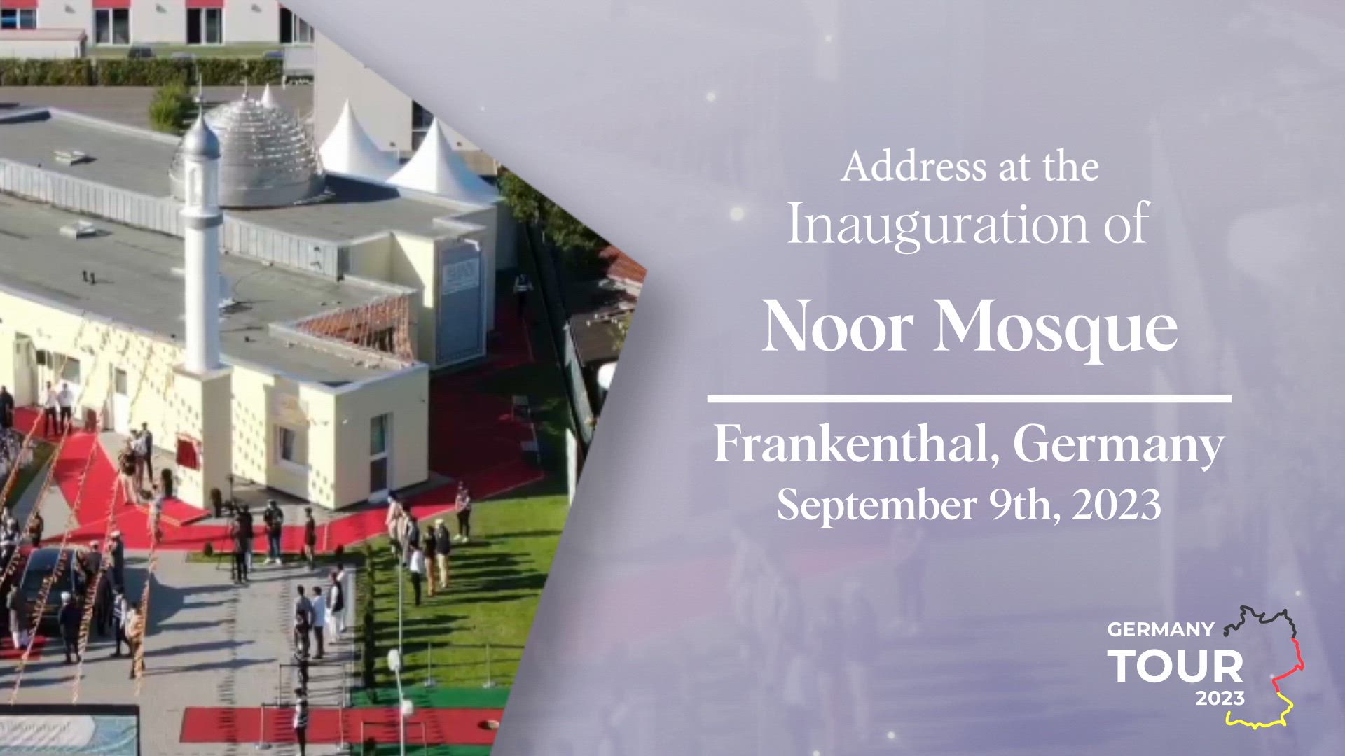 Mosque Inauguration