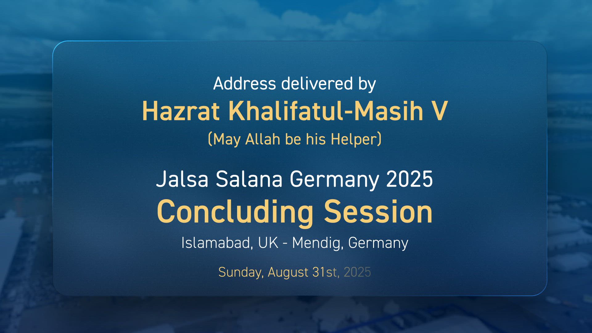 Jalsa Salana