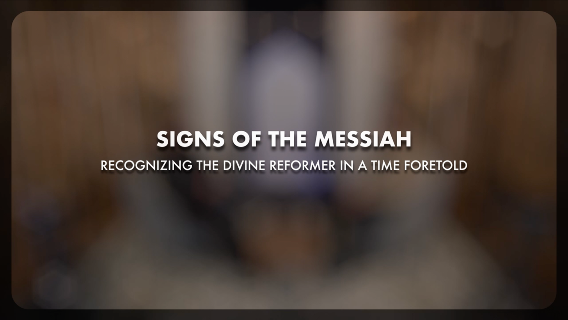 Signs of the Messiah - Documentary