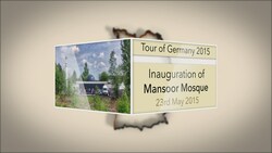 Inauguration of Mansoor Mosque - Aachen, Germany
