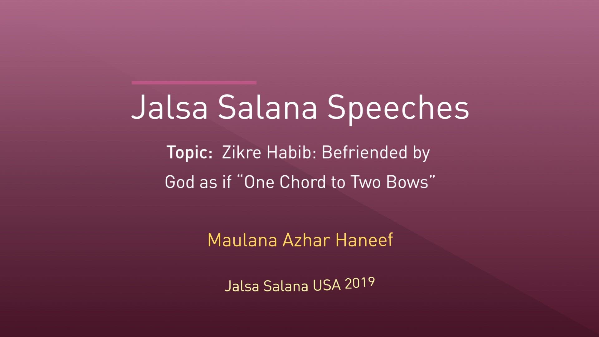 Jalsa Salana