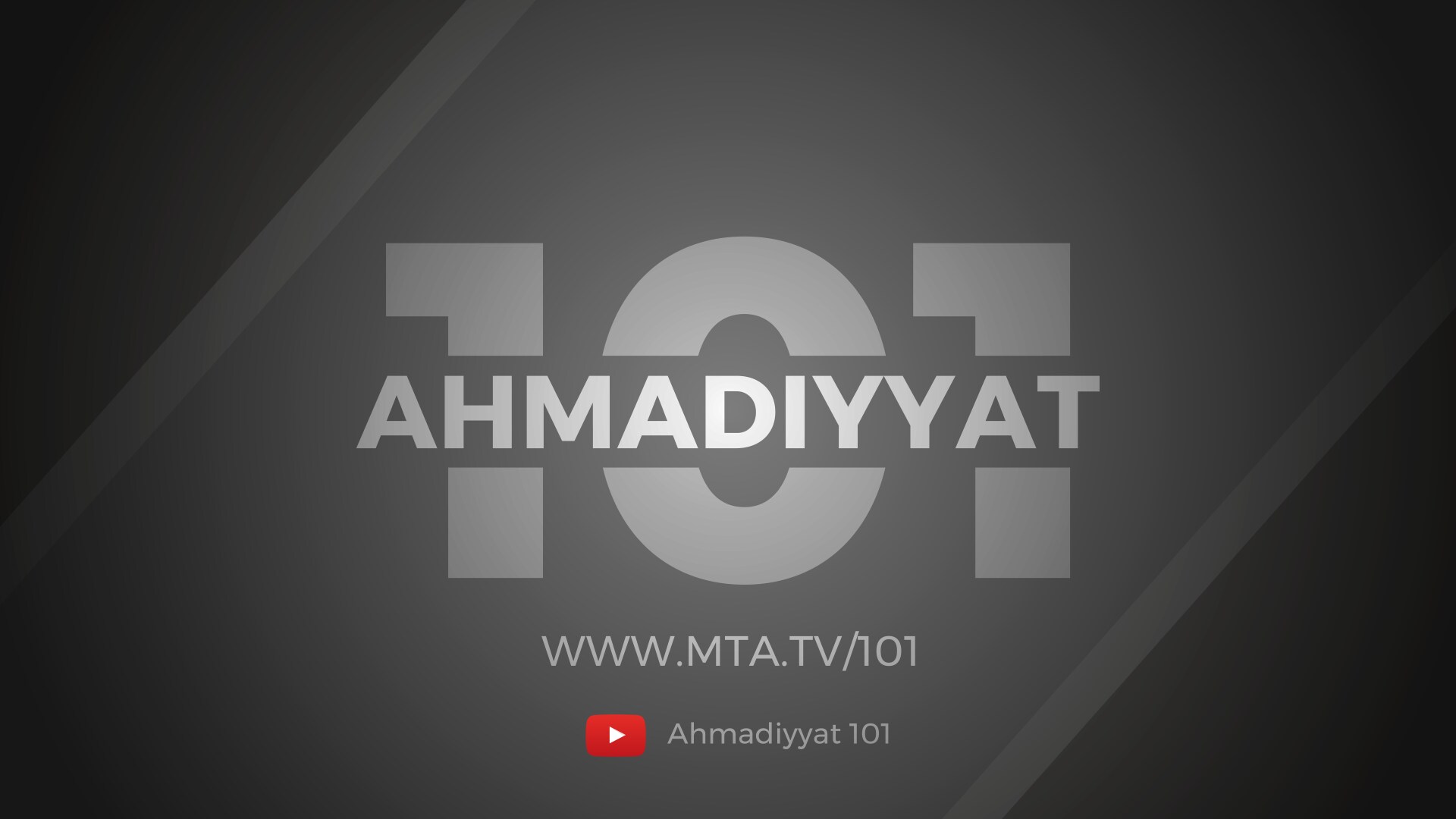 Ahmadiyyat 101